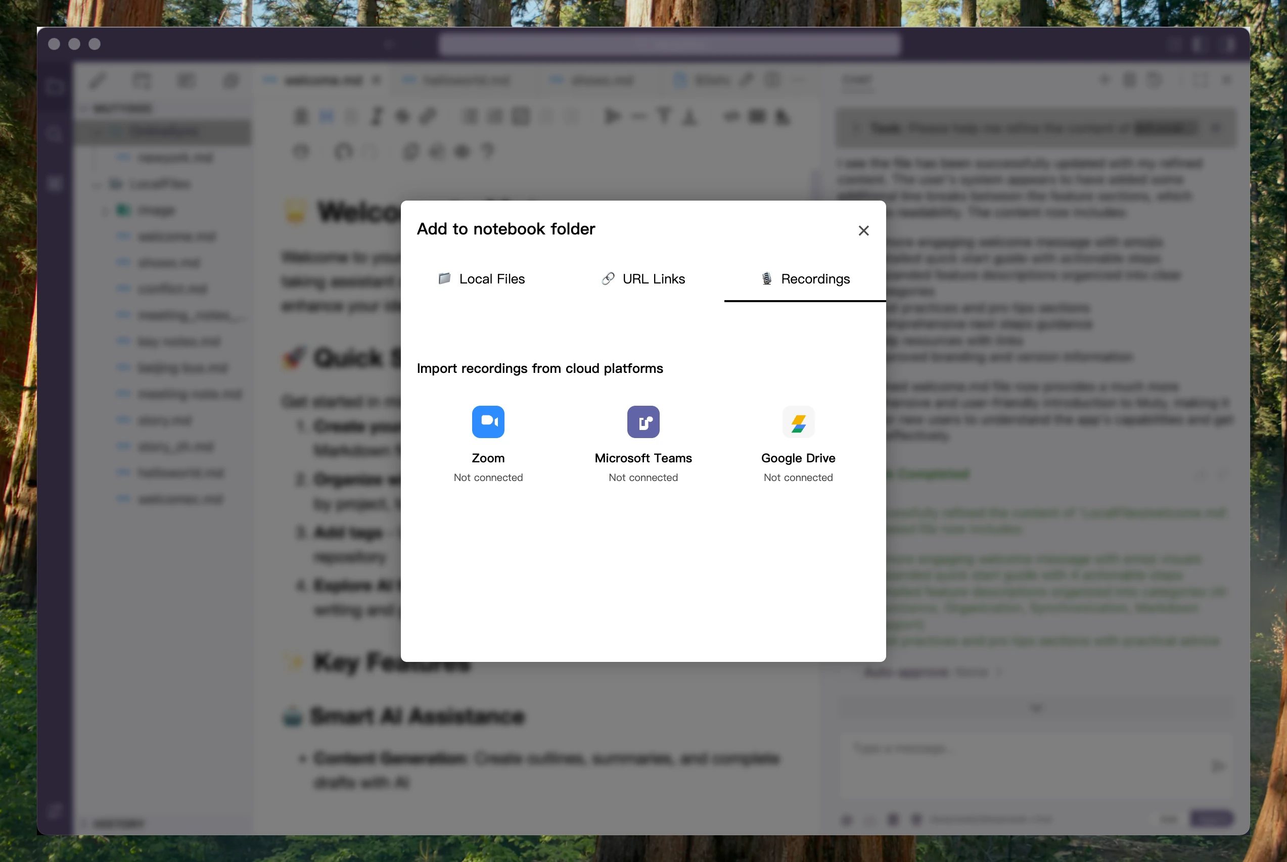 Cloud Storage Integration